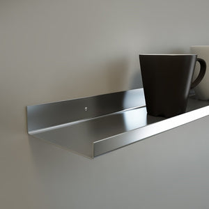 Online shopping over the range shelf floating reversible ledge spice rack mug display 30 long 5 deep stainless steel