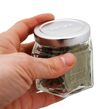 Try gneiss spice large empty magnetic spice jars create a diy hanging spice rack on your fridge includes hexagon glass jars magnetic lids spice labels 24 large jars silver lids