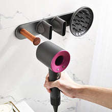 The best kaiying wall mount hair dryer holder magnet bracket stand holder storage rack organizer for dyson supersonic hair blow dryer power plug diffuser and nozzle aluminum large
