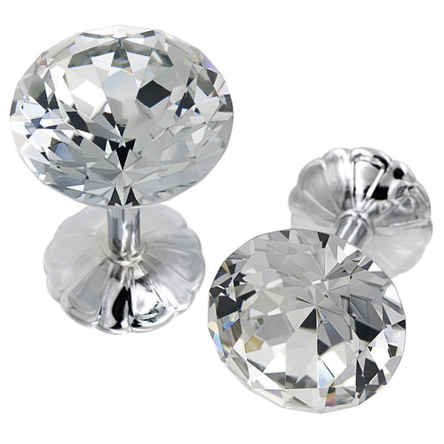 Sumnacon Classic Crystal Curtain Tiebacks Tassel Curtain Holdbacks, 2 Pcs Wall Mounted 2 1/3 Dia Home Office Decorative Drapes Tie Back Holders Multi Use Wall Hook Coat Hanger(60mm Silver)