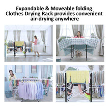 The best newerlives br808 foldable clothes drying rack for drying big items or sweaters tops and pants heavy duty indoor outdoor use