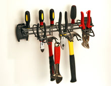 Exclusive organized living activity organizer hand tool rack