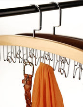 Buy now louise maelys wooden 12 hooks tie rack hanger multipurpose closet organizer holds for tie belt scarf