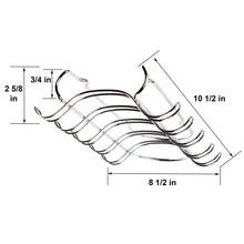 Results trenton gifts space saver sturdy steel undershelf mug holder cup rack holds up to 10 mugs
