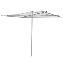Featured household essentials 17130 1 rotary outdoor umbrella drying rack aluminum 30 lines with 210 ft clothesline