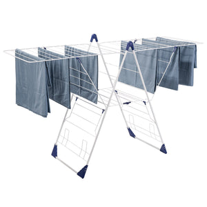 Buy now drynatural drying rack folding extra large gull wing cloth airer with 85ft drying space for outdoor indoor