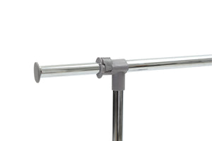Get uniware 19011 stainless steel double garment rack durable expandable