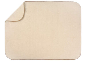 Microfiber Dish Drying Mat Super Absorbent Dish Drying Rack Pads Kitchen Counter Mat 18inchx24inch Cream