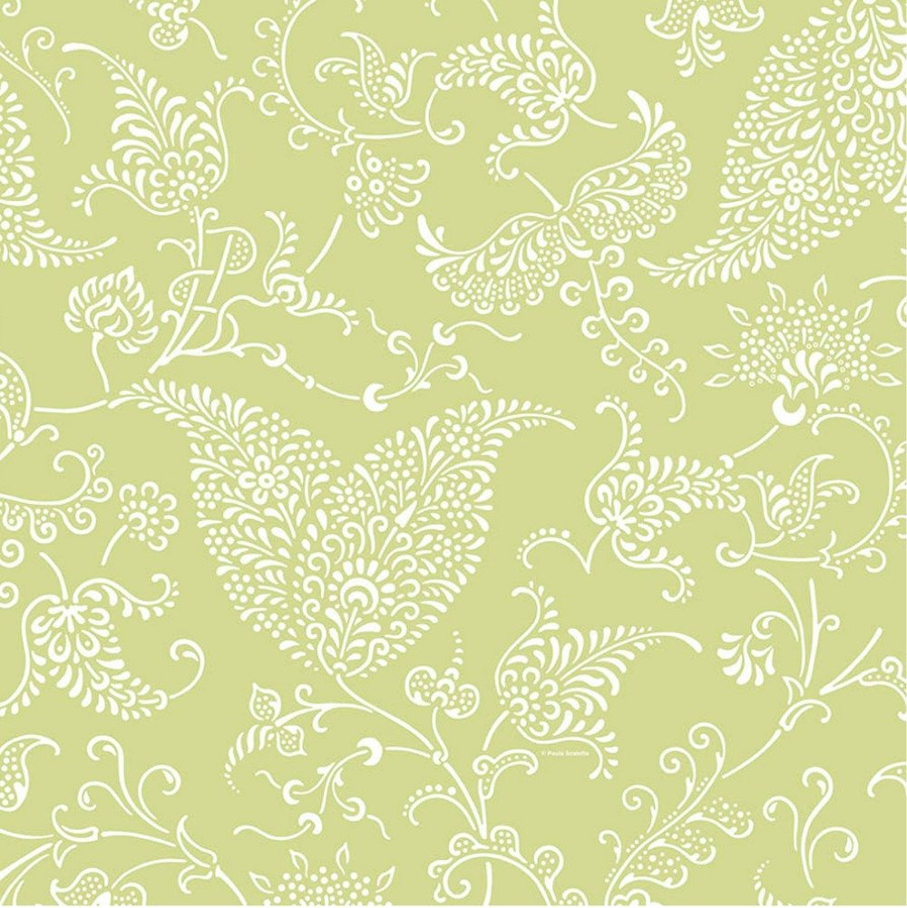 Vintage Self-Adhesive Vinyl Contact Paper for Shelf Liner, Drawer Liner and Arts and Crafts Projects 9 Feet by 18 Inches (Vintage Baroque Ivy)