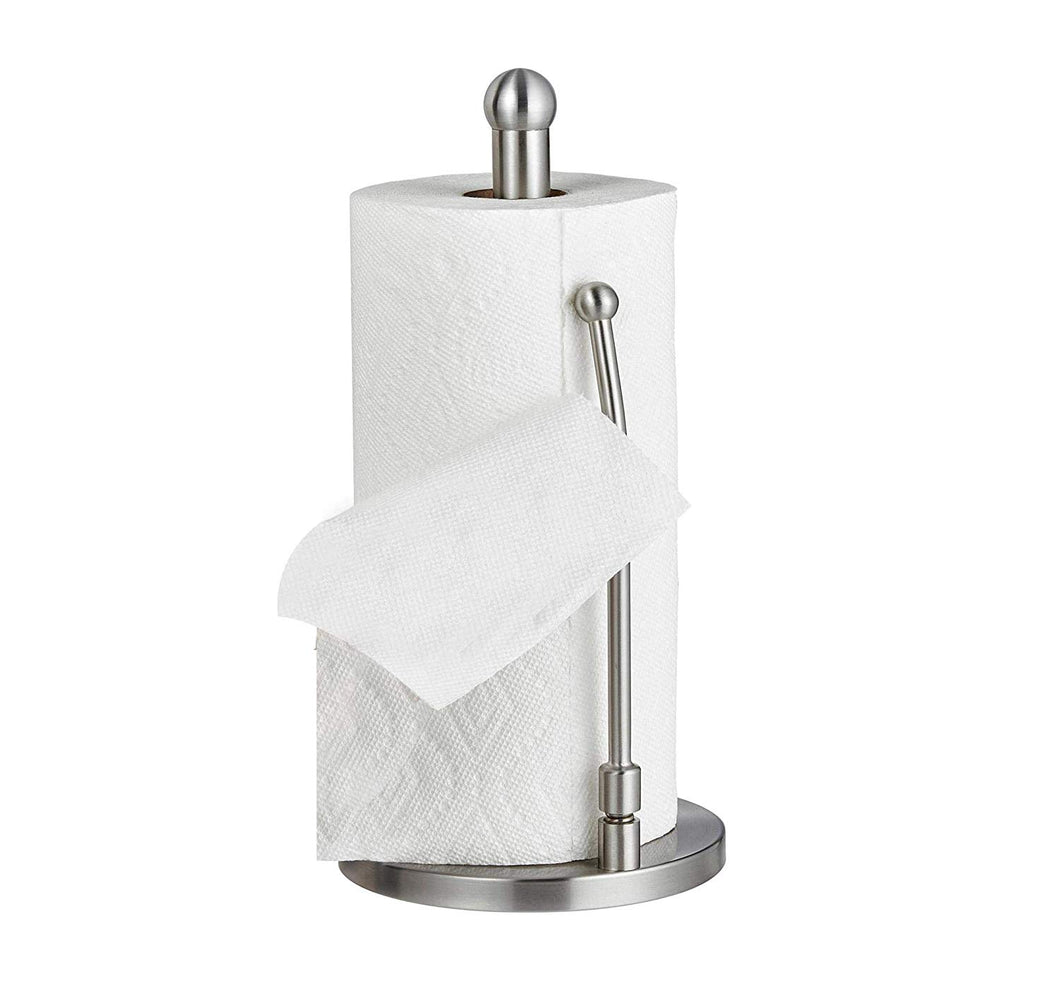 Alpine Industries Stainless Steel Paper Towel Holder - Paper Towel Dispenser (Steel - Lite)