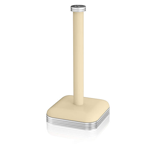 Swan Retro Towel Pole with Steel Weighted Base, Cream