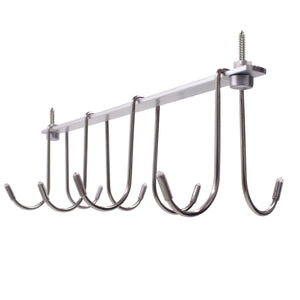 Try yyst under shelf mug rack coffee cup holder mug holder no mugs no cups hold 8 mugs