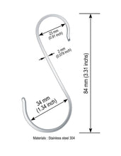 Selection eeze rack st fsh 02 304 stainless steel all purpose flat s utility hook x large 15 pack