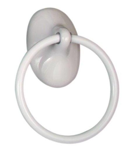 Moen Cottage White Ceramic Towel Ring #3986W