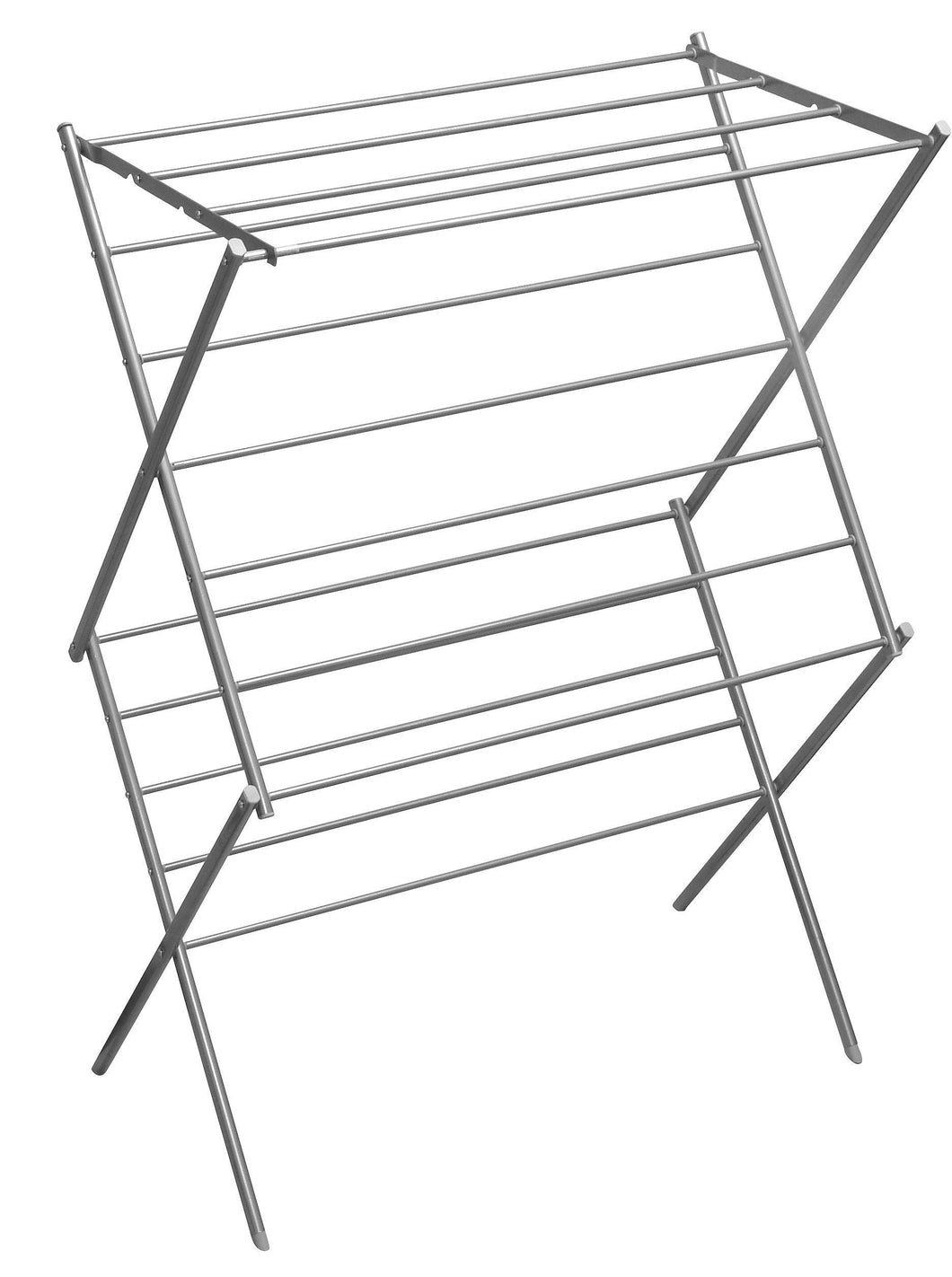 Organize with ybm home 2 tier deluxe foldable clothes steel drying rack 1622 11