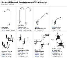 Amazon achla designs window flower box clamp on brackets 8 inch sfb 02c