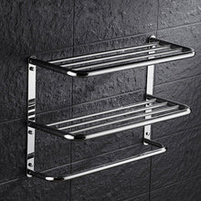Exclusive kaileyouxiangongsi 24 inch shelf towel rack stainless steel two tier
