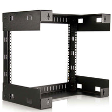 Storage organizer startech com 8u wall mount patch panel rack 12 inch deep wall mount network rack shelf fixed open frame rack rk812wallo