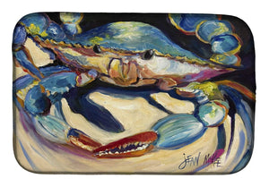 Caroline's Treasures JMK1094DDM Blue Crab Dish Drying Mat, 14" x 21"