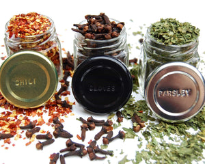 Try gneiss spice everything spice kit 24 magnetic jars filled with standard organic spices hanging magnetic spice rack small jars silver lids