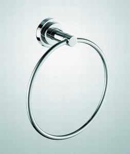 Aqua Rondo, Kubebath, Chrome, Towel Ring