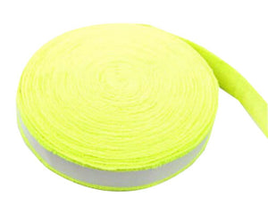 Badminton Crank Handle - Tennis, Badminton Hand Gel  Towel -- Fluorescent Yellow