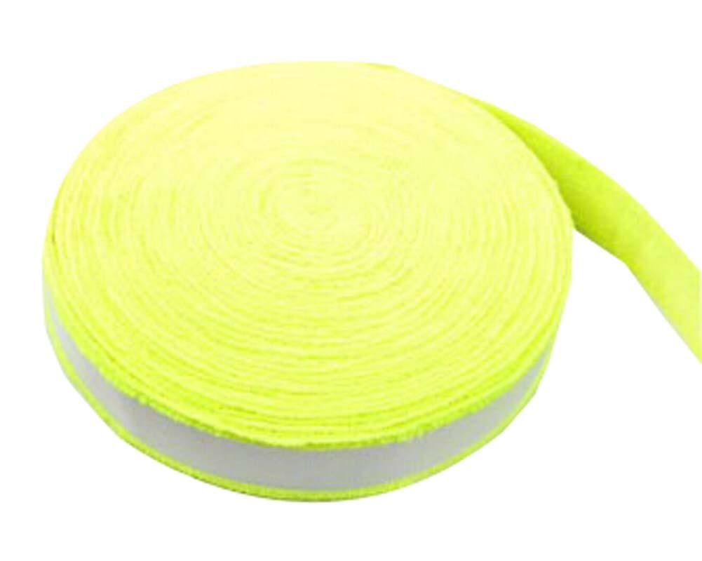 Badminton Crank Handle - Tennis, Badminton Hand Gel  Towel -- Fluorescent Yellow