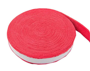 Badminton Crank Handle - Tennis, Badminton Hand Gel  Towel -- Red