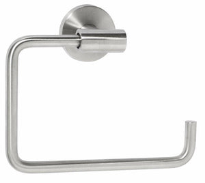 Amerock BH26541SS Arrondi Collection Towel Ring, Stainless Steel
