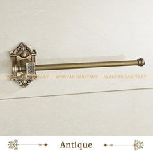 Antique Brass Single Towel Bar Towel Rack Holder In The Bathroom Wall Mounted Towel Ring Bathroom Accessories Wf71220
