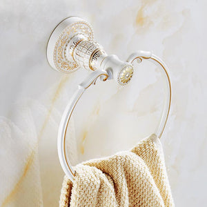 Antique Finished Bathroom Towel Ring