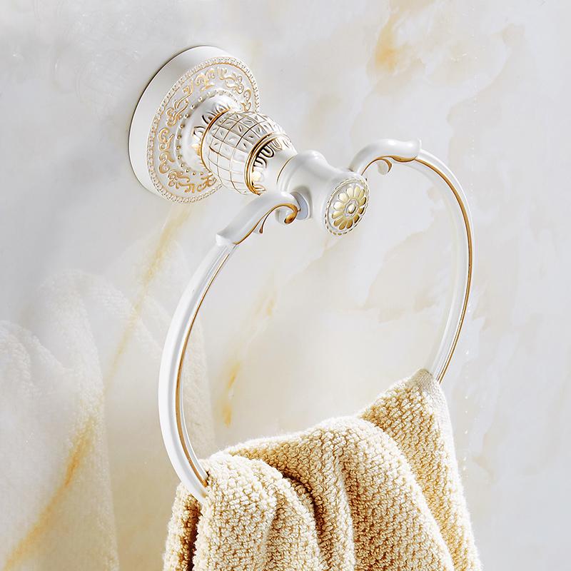 Antique Finished Bathroom Towel Ring