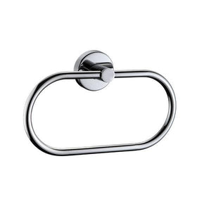 Rondo Towel Ring, Zinc Metal Finish