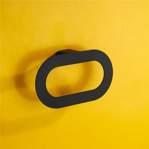 Black Towel Ring Bathroom Accessories